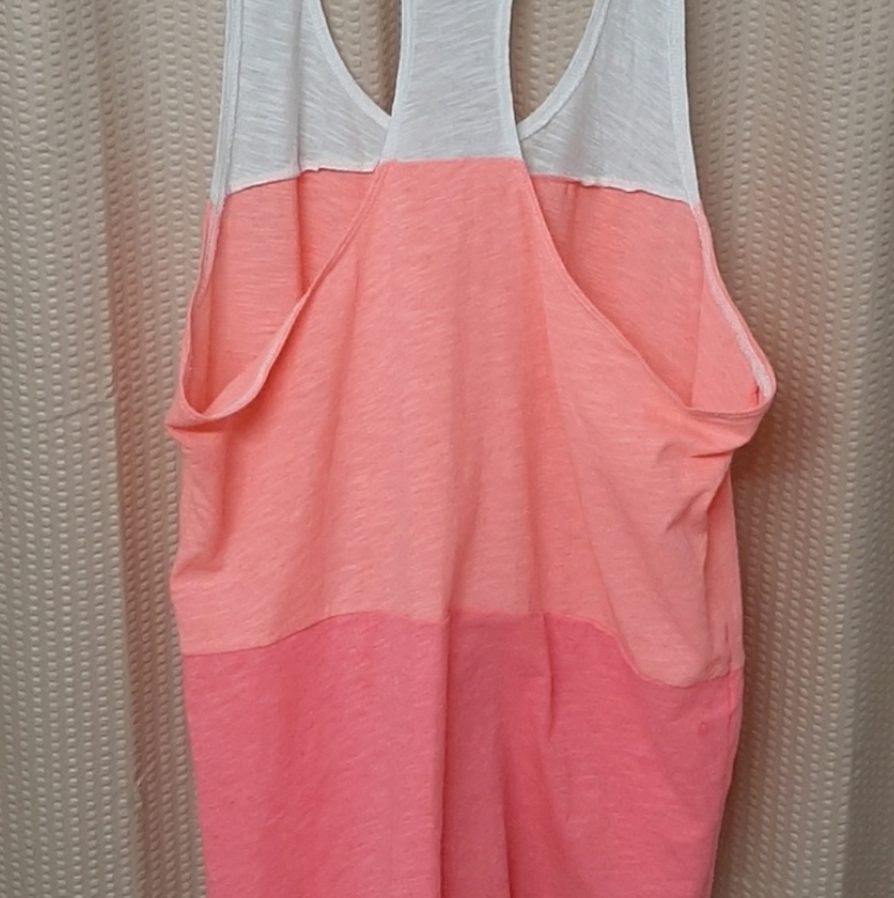 VS PINK Colorblock Striped Racerback Tank - Picture 2 of 3